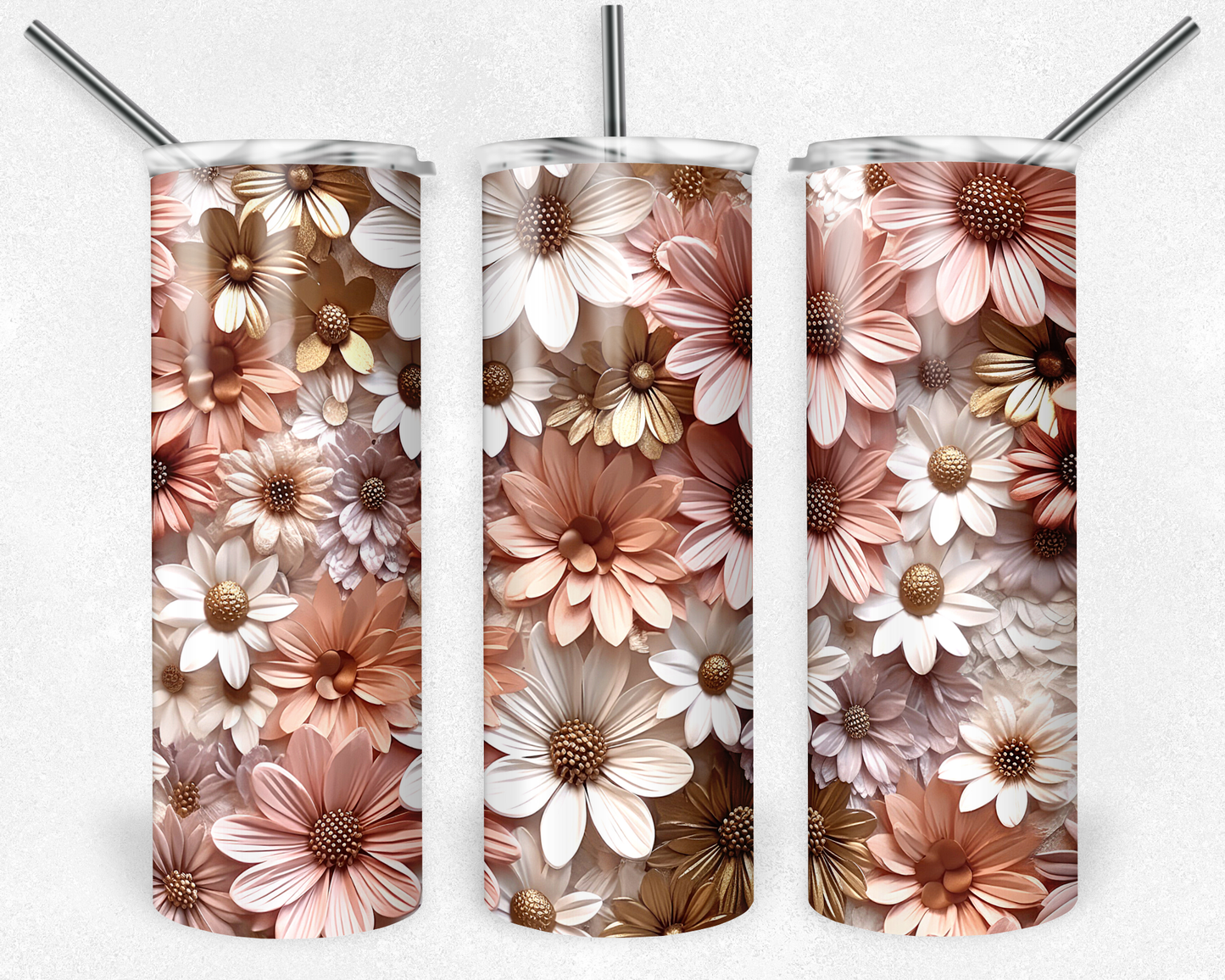 Spring Flowers Tumbler