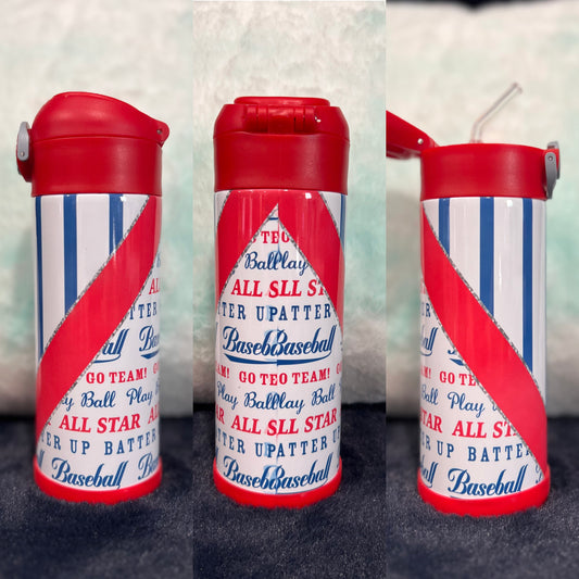 All Star Baseball 12oz Flippy Cup