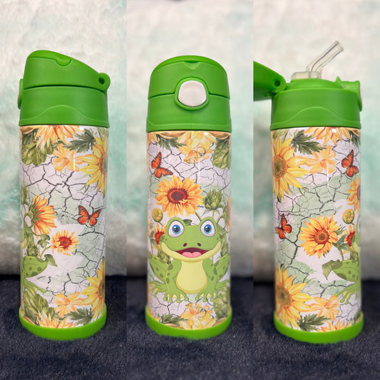 Cute Frog 12oz Flippy Cup