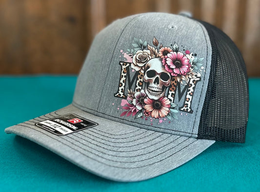 Mom-Skull and Flowers 1